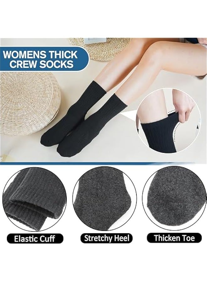 Socks towel bottom shock absorption sports socks warm socks winter thick hiking mountaineering comfortable boat socks indoor work plush sleeping socks - Image 2