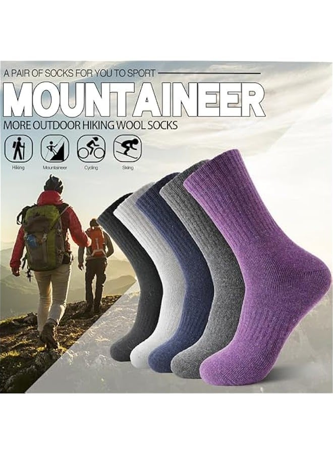 Socks towel bottom shock absorption sports socks warm socks winter thick hiking mountaineering comfortable boat socks indoor work plush sleeping socks - Image 3