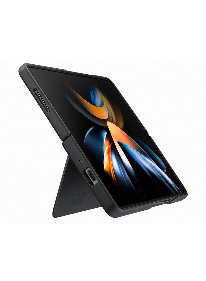 سامسونج غطاء رفيع رسمي لجهاز Samsung Galaxy Z Fold4 باللون الأسود - Image 2