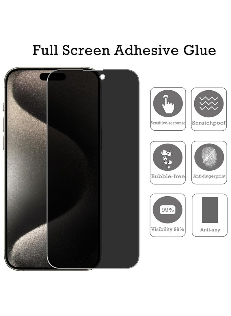 Screen Protector for iPhone 16 Plus tempered Glass Screen Protector Scratch Resistance iPhone 16 Plus edge to edge glass Tempered Glass - Image 3