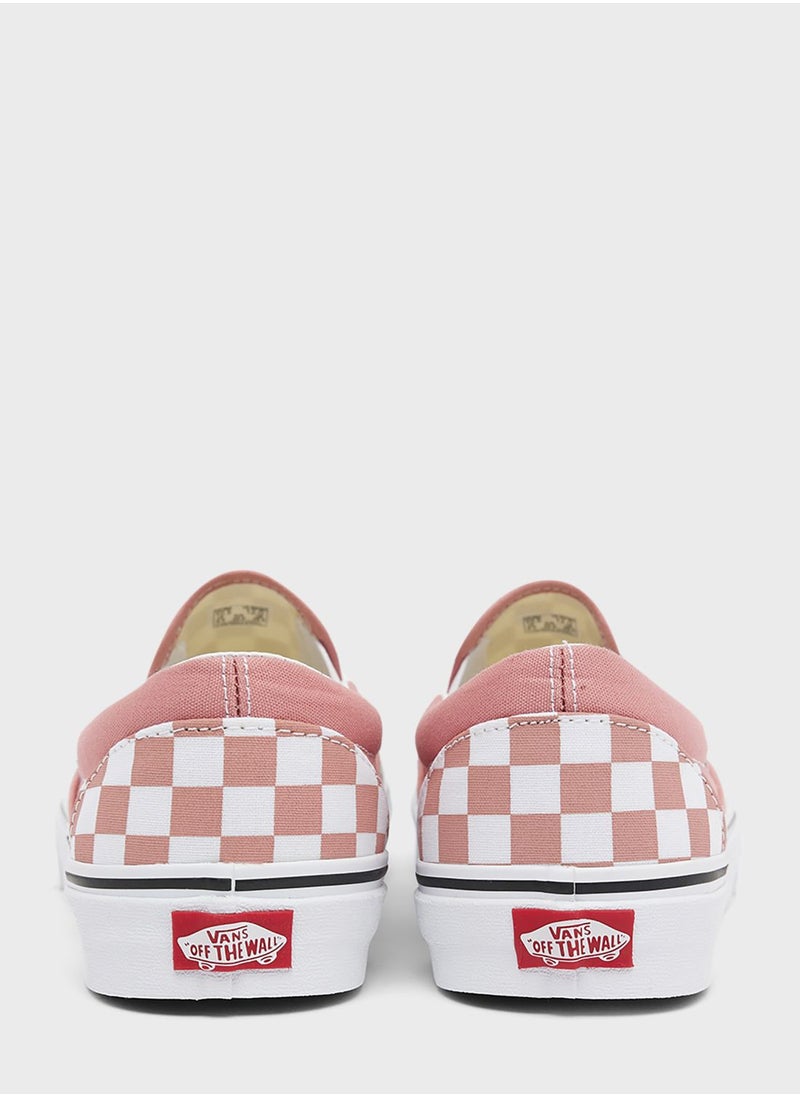VANS - Checkerboard Classic Slip-Ons - Image 1
