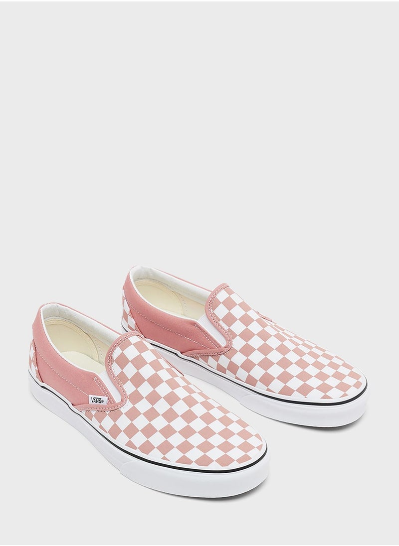 VANS - Checkerboard Classic Slip-Ons - Image 1