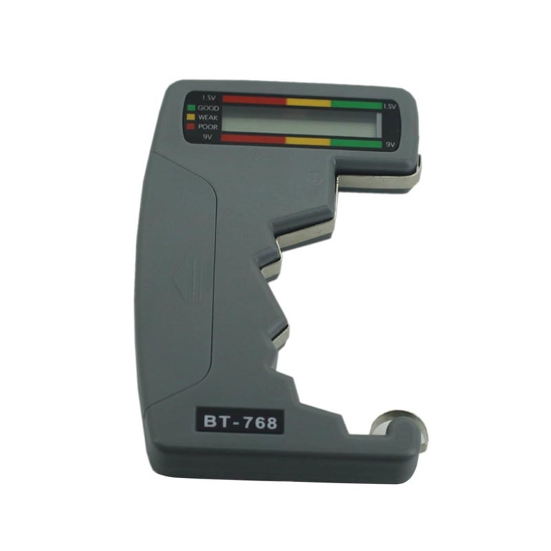 Digital Battery Tester Voltage Meter for AA AAA 9V Button Cell Batteries Easy Read Dial Display - Image 2