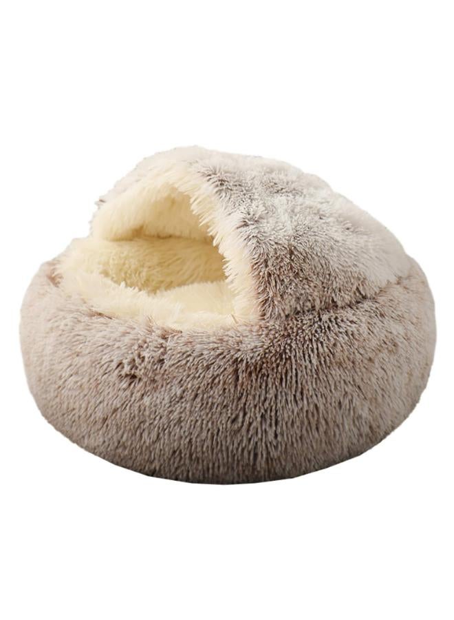 Moro Moro Plush Dog & Cat Bed with Blanket – Ultra-Soft & Cozy Sleeping Nest  - Image 1