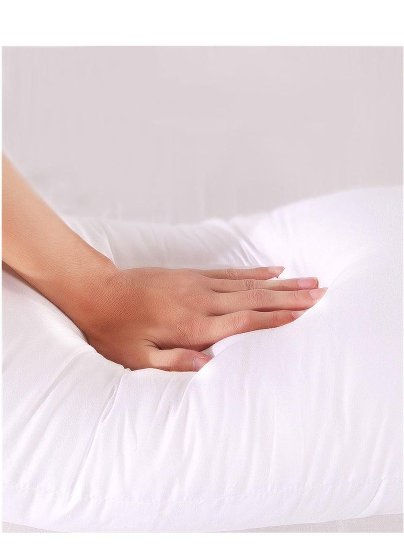 Crystal Velvet Maternity Pillow Maternity Belly Support Pillow Core Side Sleeping Pillow Waist Support Pillow - Image 3