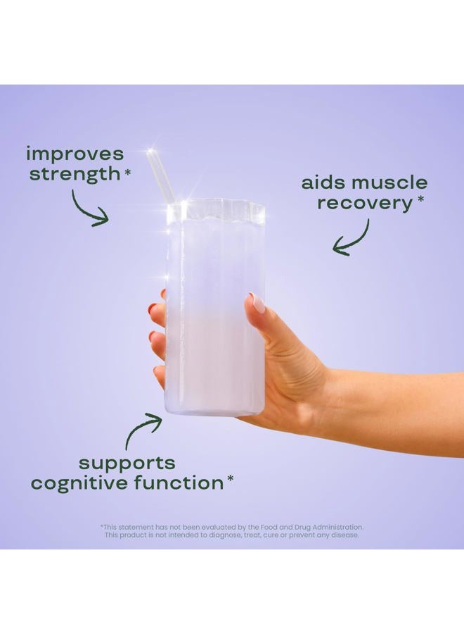 Bloom Nutrition Creatine Monohydrate Powder, 5g Micronized Creatine per Serving, Supports Muscle Recovery, Strength, Endurance, Pre or Post Workout, Gluten Free, Non GMO, Raspberry Lemon, 40 SVG, 9 oz - Image 4