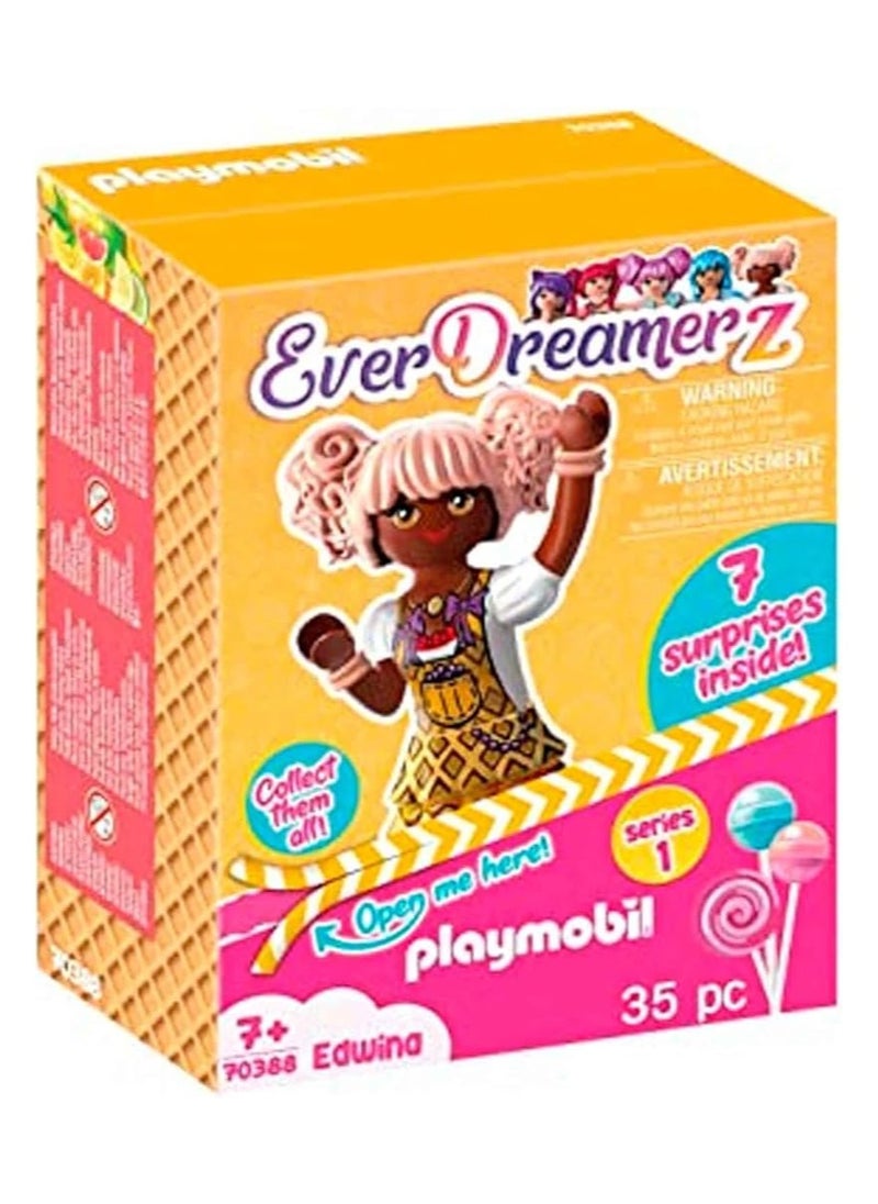 Playmobil - Playmobil EverDreamerz Edwina with Heart Waffle Charm and 7 Surprises - Image 1