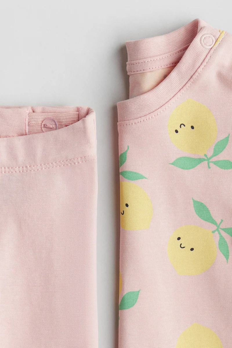 H&M 2-piece cotton jersey set