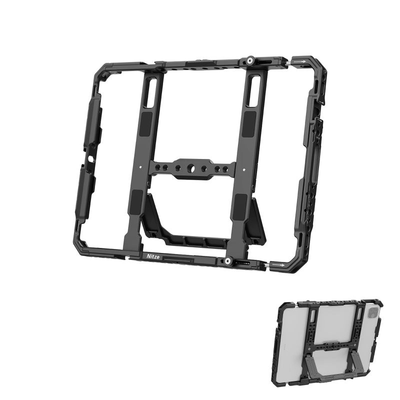 Nitze Tablet Cage for iPad A161 to 10 Gen iPad Air 11 M4M3M21 to 5 Gen iPad Pro 11 M5M41 to 4 Gen iPad Pro 105 201797 2016 and Other 9 to 11 Tablet TTC03A - Image 2