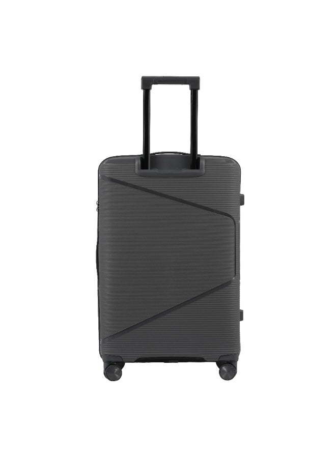 Eagle Express Cruiser Elite 3-Piece Premium PP Hard Shell Travel Luggage Set – 20/24/28 Inch, Dark Grey - Image 5