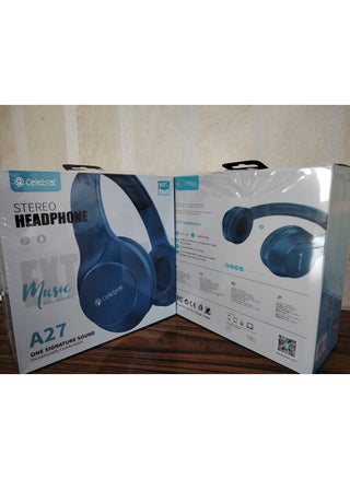 Celebrat A27 Headphone Easy to pair via Bluetooth 200mAh battery Can be charged within 2 hours - pzsku/Z108AA68CE1790B50107DZ/45/_/1729331451/4ebfc807-4649-4c3e-ada3-80c2e22b5069