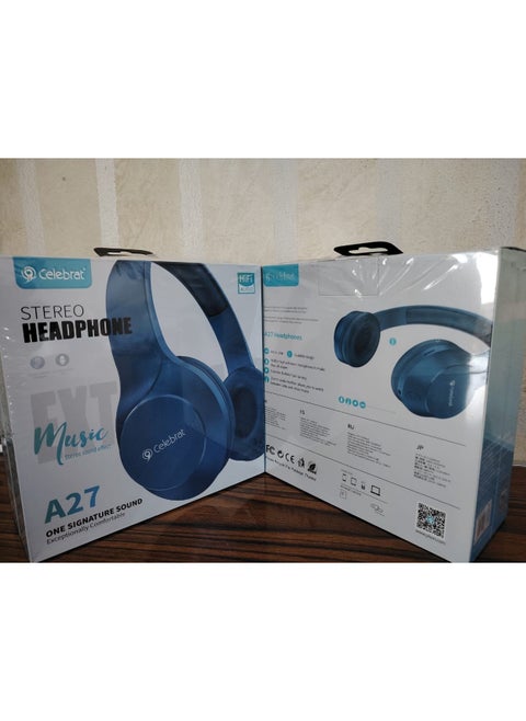 Celebrat A27 Headphone Easy to pair via Bluetooth 200mAh battery Can be charged within 2 hours