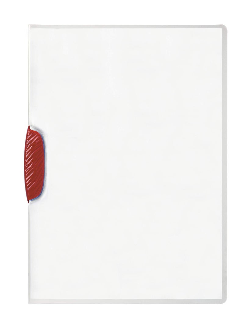 Durable Swingclip® A4 Transparent File Folder | Holds 30 Sheets, No Punching Required, Fast‑Access Pivoting Clip - Image 3