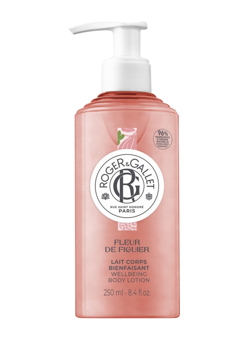 ROGER & GALLET Roger&Gallet Fleur de Figuier Wellbeing Body Lotion 250ml - Image 1