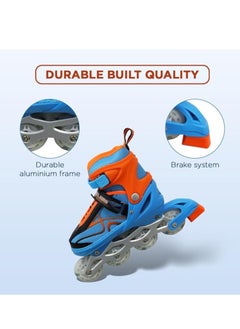 ENDLESS  Inline Adjustable Skates | Aluminium Chassis and 70 mm PU Wheels | All Wheels Flash, ABEC 7 Bearings  - Image 4