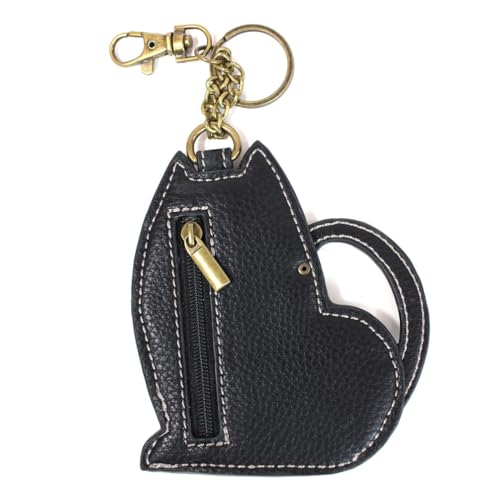 CHALA Cat Collection Women's Decorative Key Fob/Coin Purse Accessory (Fat Cat) - Image 2