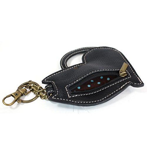 CHALA Cat Collection Women's Decorative Key Fob/Coin Purse Accessory (Fat Cat) - Image 3