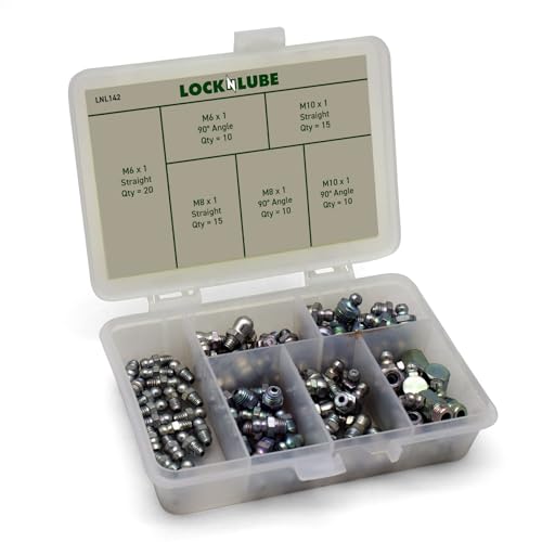 LockNLube Grease Fittings Set, Metric - Image 2