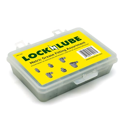 LockNLube Grease Fittings Set, Metric - Image 1