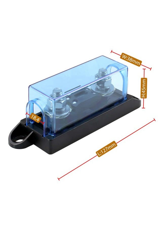 VOZINMOST 1 Way MEGA/AMG Fuse Holder 400A, Bolt Down Fuse M8 5/16" (2 Pack 400A Fuse + 1 Way Fuse Holder) - Image 4