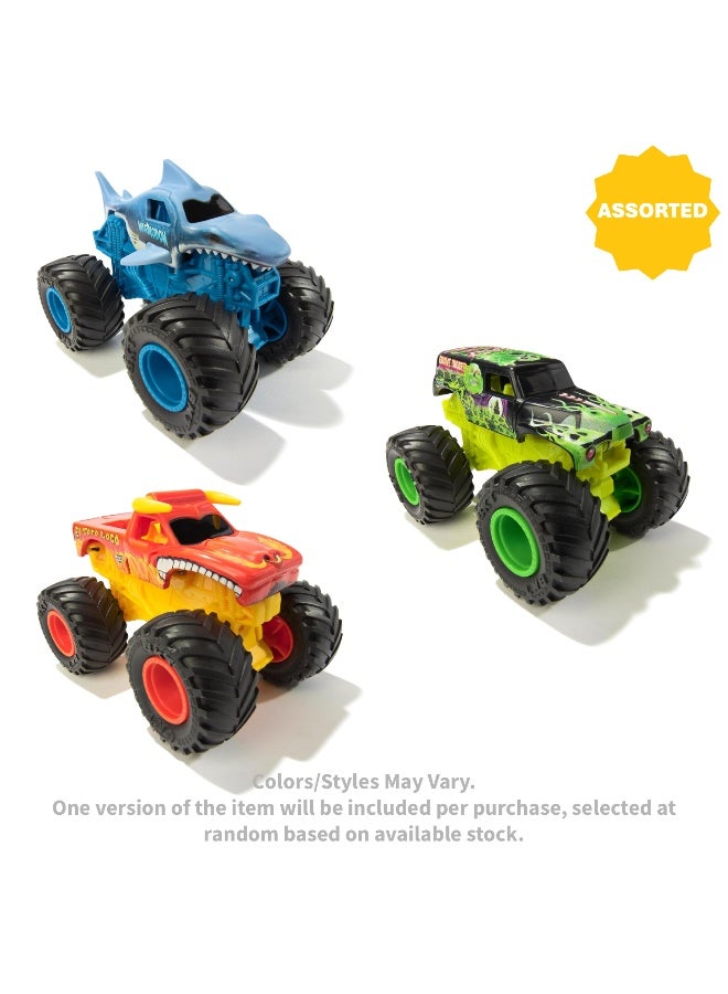 Monster Jam Smash & Bash Monster Truck Die-cast Vehicle (1:64, Assorted) - Image 2