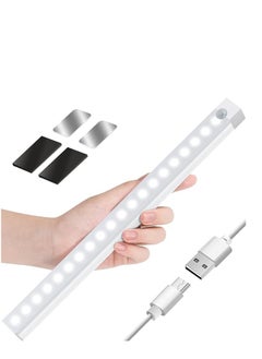 Spaceshoop Motion Sensor LED Light, White Night Light, USB Rechargeable Closet Light for Closet Stairs, Removable Portable Magnetic LED Light for Anywhere  - Image 4