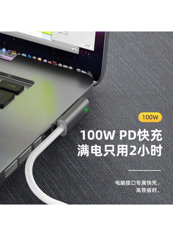 Typec To Magsafe21 Adapter For Apple Laptops Pd Magnetic Fast Charging Cable Adapter 100w - Image 4