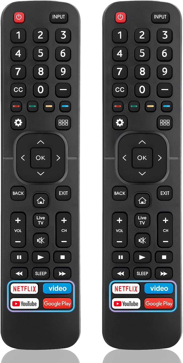 OMAIC for Hisense-TV-Remote Replacement, Universal Remote Control for All Hisense Smart TVs【Pack of 2】 - Image 1