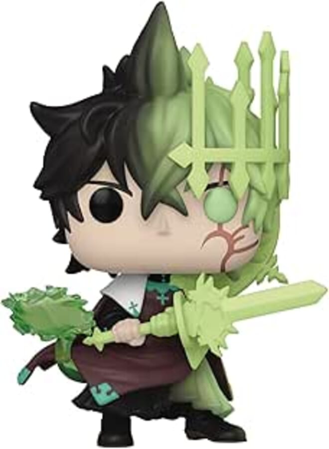 Funko Pop! Animation: Black Clover - Yuno Spirit of Zephyr (Glow-in-The-Dark) PX Vinyl Figure