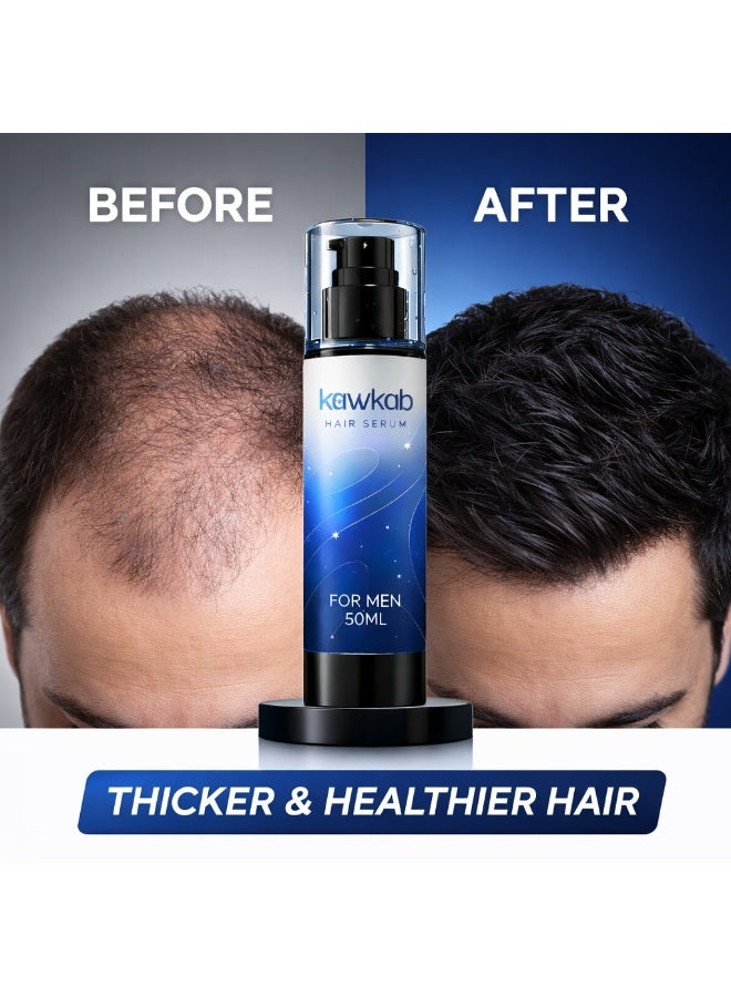 kawkab hair serum for men - Image 4