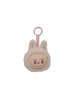 Generation Vinyl Plush Head Type Small Pendant Second Generation Cloth Key Chain Ugly Cute Doll Doll Batch-Specifications:Pink (please Take Multiples Of 12)-Color:Height 10.5*8cm (54g)