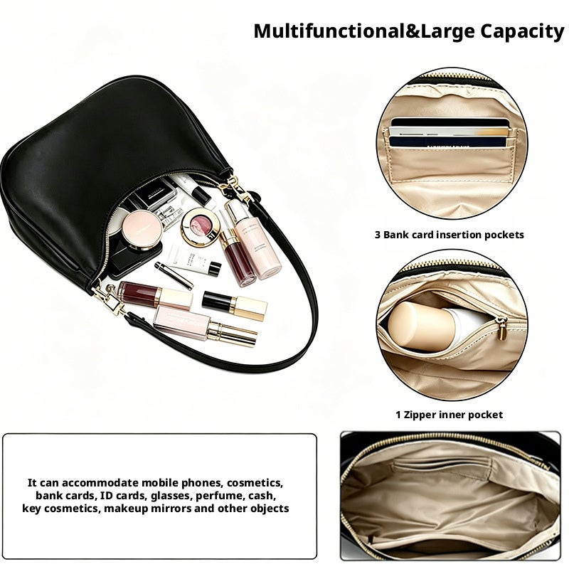 Fashion Women's PU Shoulder Bag Crossbody Purse - Image 2