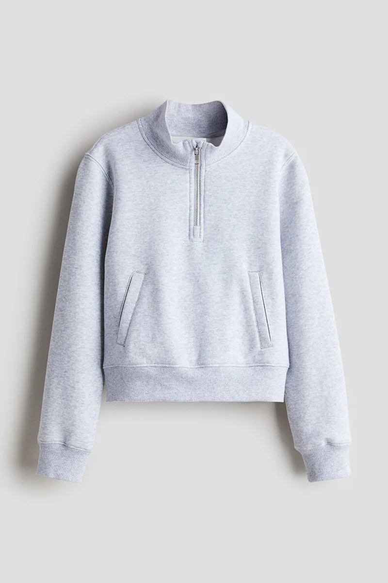 اتش اند ام سويت شيرت ب سحّاب علوي