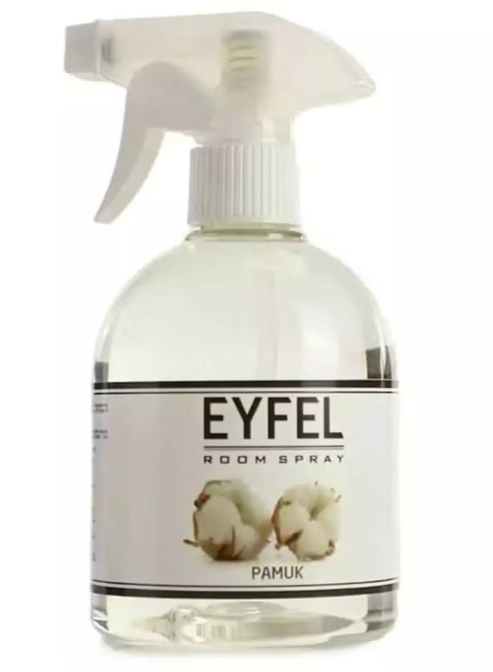 آيفيل معطر جو برائحة القطن، بخاخ، يدوم طويلاً، ٤٠٠ مل | زيوت عطرية فاخرة للمنزل والمكتب - Image 2