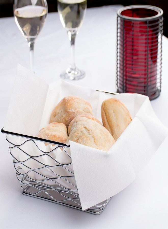 BloominGoods 100-pack BloominGoods Linen-Feel Dinner Napkins (17" x 17") | Disposable Cloth-Like Paper | Soft, Absorbent Guest Towels For Kitchen, Bathroom, Parties, Weddings, Dinners, Events - Made In USA. - Image 5
