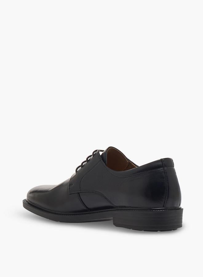 DUCHINI Men Lace-Up Leather Derby Shoes - Image 5