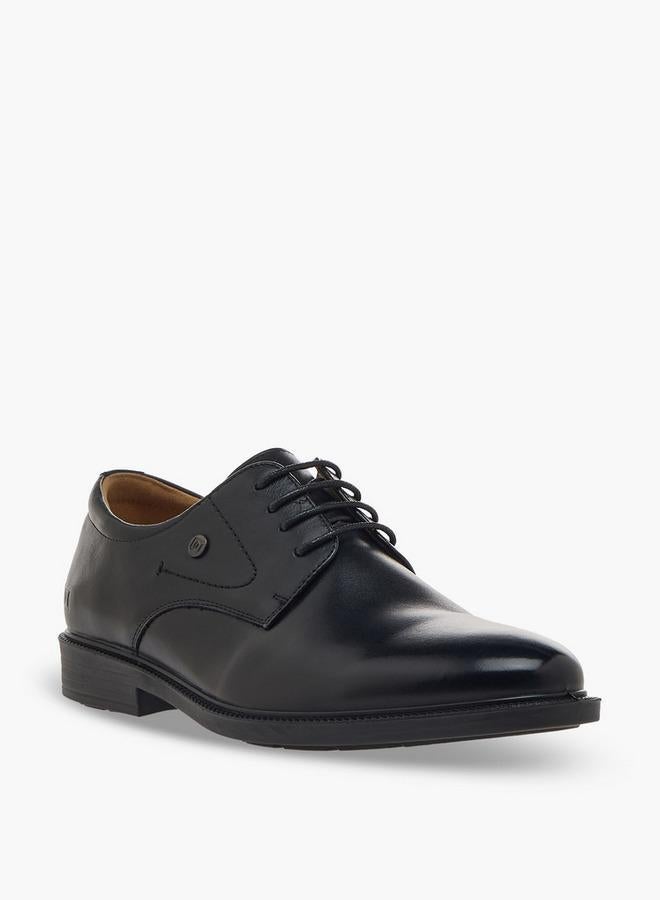 DUCHINI Men Lace-Up Leather Derby Shoes - Image 2