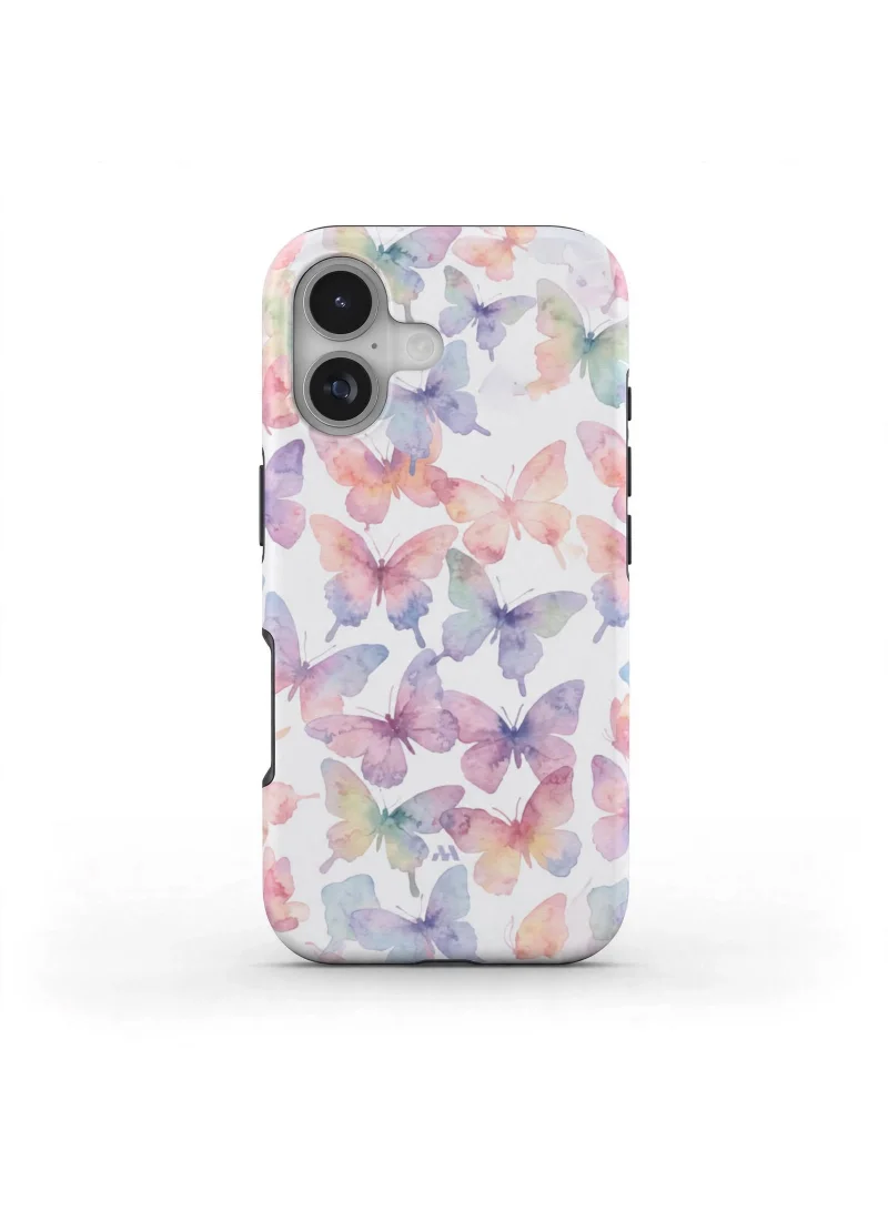 Mobcos iPhone 17 Candy Blossom Premium Case Compatible with Hybrid Dual-Layer Hard Shell + Silicone Protection - Scratch-Resistant Shockproof Mobile Cover