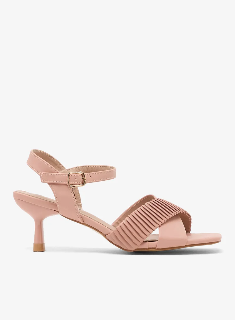 إس دي. فيلانو صندل بكعب متوسط