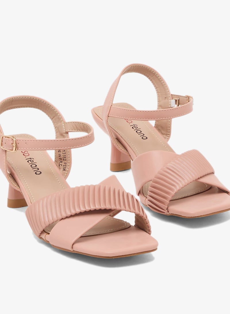 إس دي. فيلانو صندل بكعب متوسط - Image 4