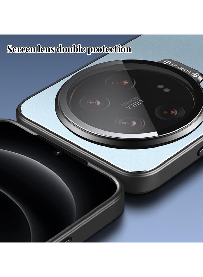 general Case for Xiaomi 14 Ultra Slim Shell Film Integrated Phone Case with stand PC Hard Cover for Xiaomi 14 Ultra - Image 5