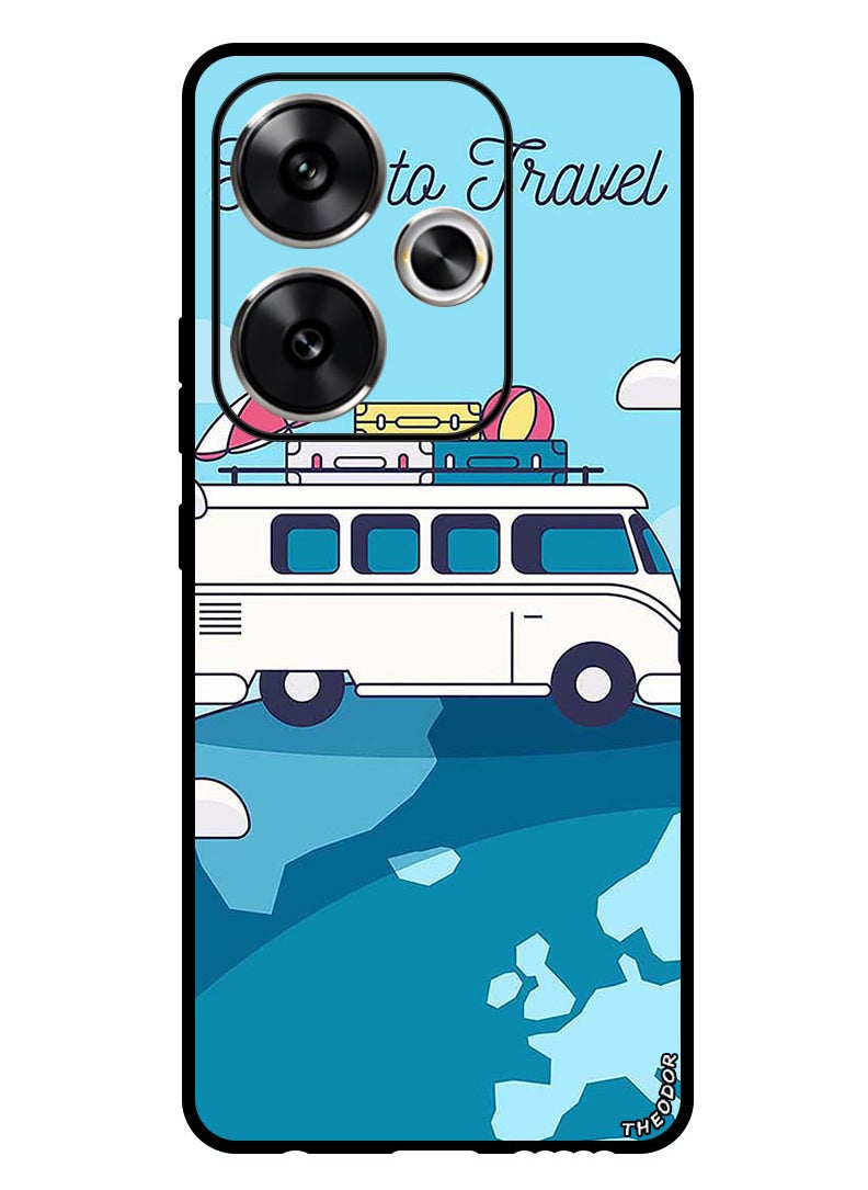 Theodor Protective Case Anti Scratch Shock Proof Bumper Cover For Xiaomi Redmi Turbo 3 Time To Travel  - Image 1