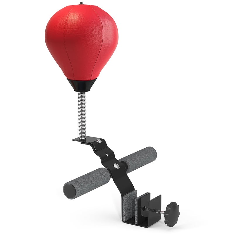 GLACIAL Doorway Sit-Up Exercise Bar with Punching Bag - Complete Upper Body and Abs MMA Workout in One - Image 1