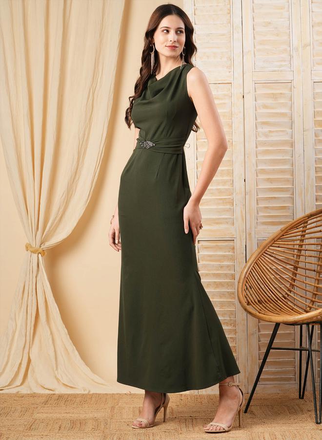 Mish Cowl Neck Maxi Dress  - Image 3