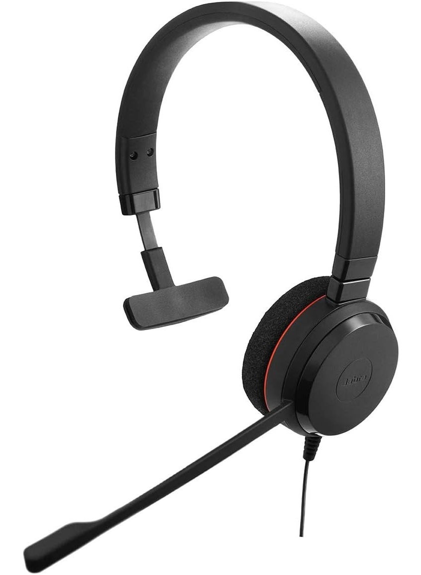 جابرا Jabra Evolve 20 usb-c usb-a Ms Mono Headset 104 g