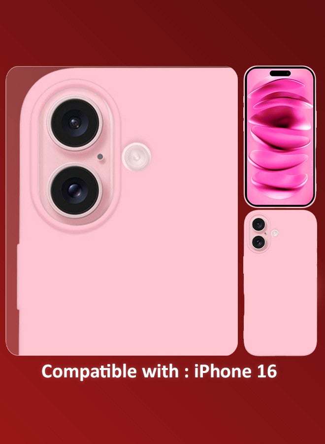 CATANES (for iPhone 16) 3 Pack Case and 2 Screen Protectors, Slim Silicone Case, Full Covered Anti Scratch Shockproof Protective Cover - Image 3