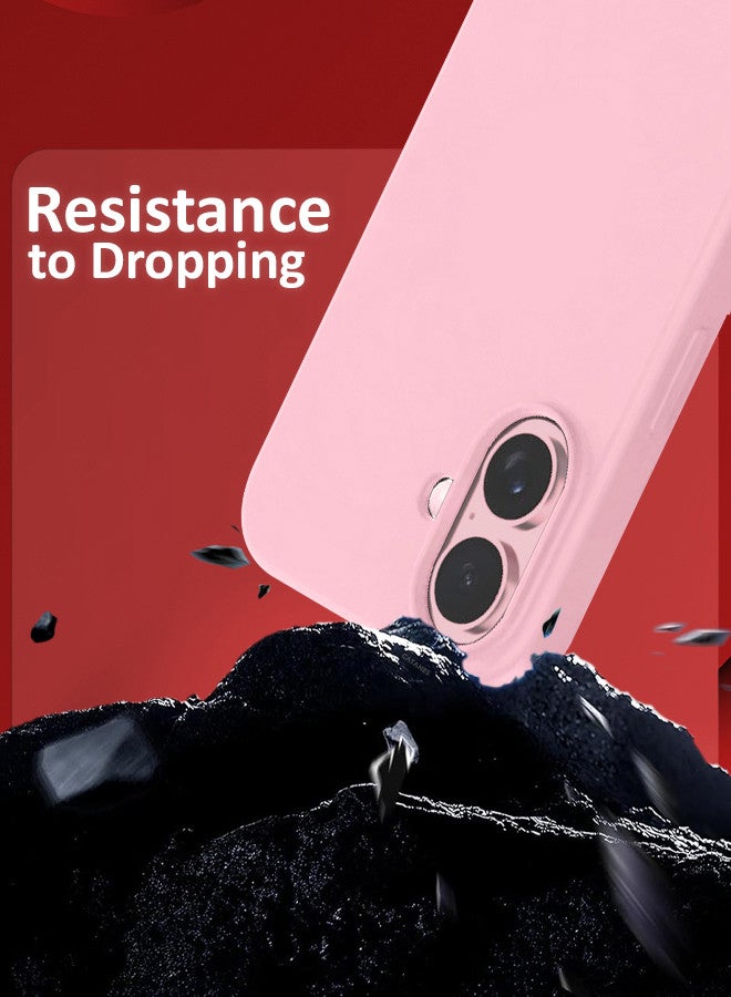 CATANES (for iPhone 16) 3 Pack Case and 2 Screen Protectors, Slim Silicone Case, Full Covered Anti Scratch Shockproof Protective Cover - Image 2