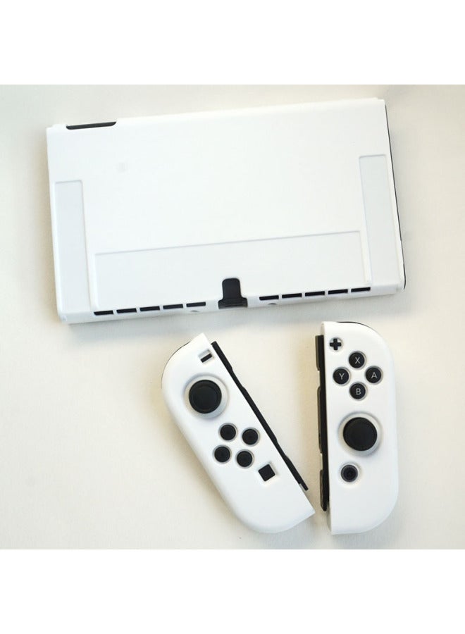 general Direct Nintendo Game Switch Oled Tpu Soft Shell Protective Shell Split Transparent Anti-fall-Model:oled Tpu Matte Transparent Split Protection Soft Shell - Image 4