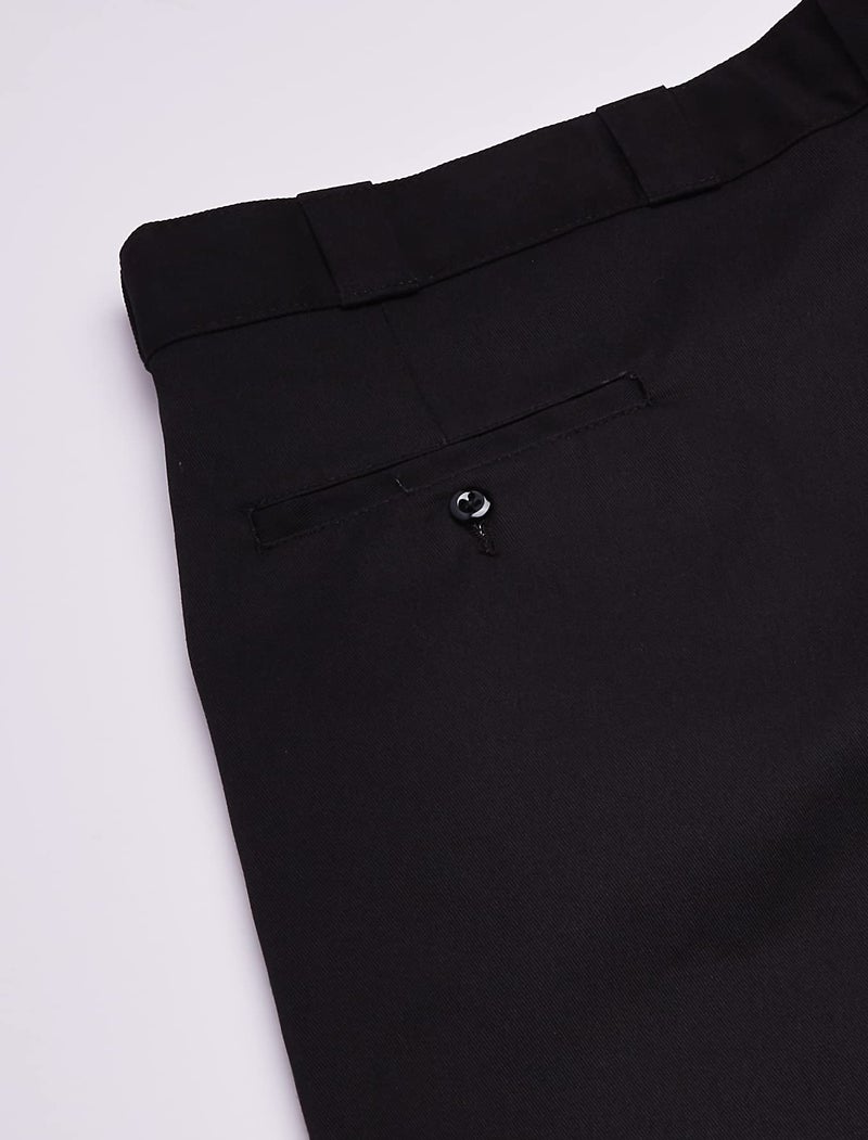 Dickies سروال عمل ديكي للرجال بقصة فضفاضة مع كوع مزدوج - بنطلون قماش متين للاستخدام في البناء والمخازن، أسود، 56W x 32L - Image 4