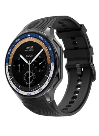 Men's smart watch 1.43 AMOLED HD screen Bluetooth call watch IP68 waterproof daily wear watch activity tracker heart rate monitor sports and fitness watch, Watch DT Watch X black tape smart watch - pzsku/Z108C5DB42FEF4C2C9D03Z/45/1752630002/5951b299-0daf-46e7-9c1d-c33dcfaf593b